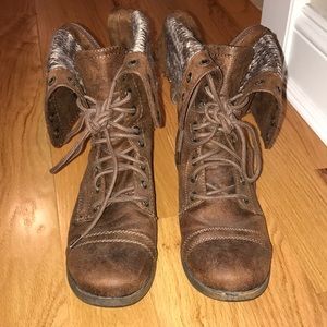 Mossimo Supply Co. combat boots size 8